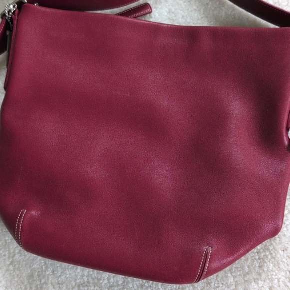 TODAY ONLY! Coach 9186 Legacy Soho Bucket Purse in Red, EUC - Picture 15 of 16